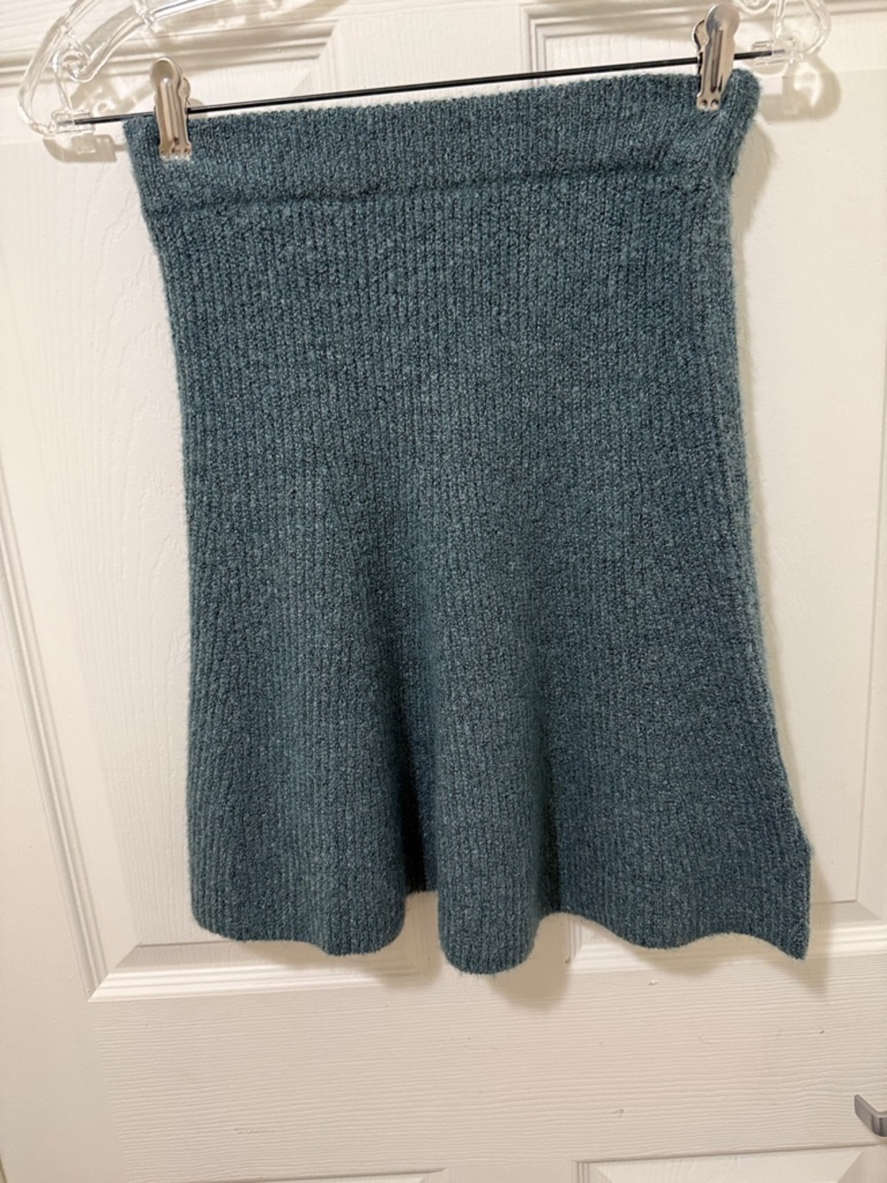 SELF CONTRAST Small Green Mini skirt.